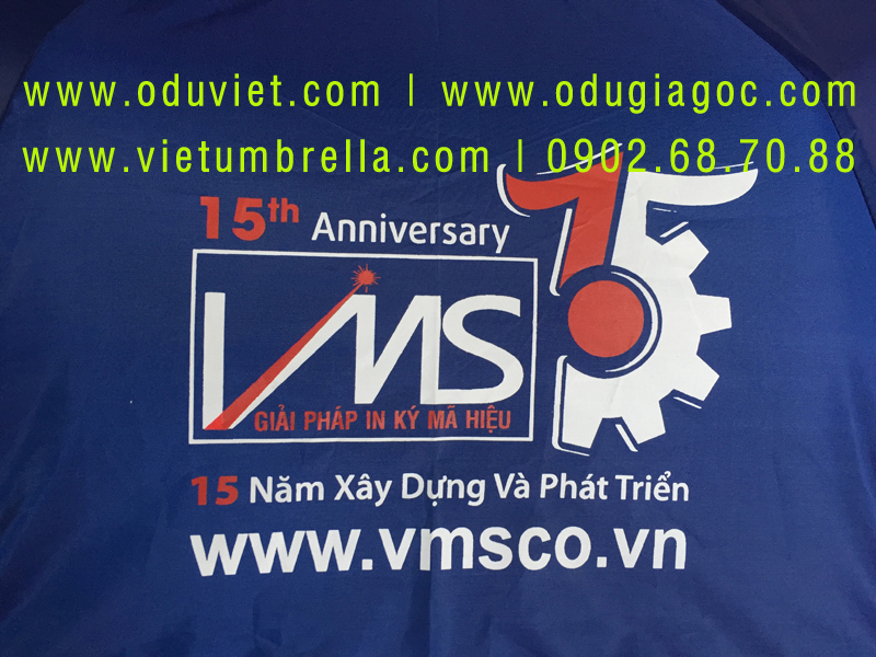 xưởng sản xuất ô dù cầm tay in logo quảng cáo